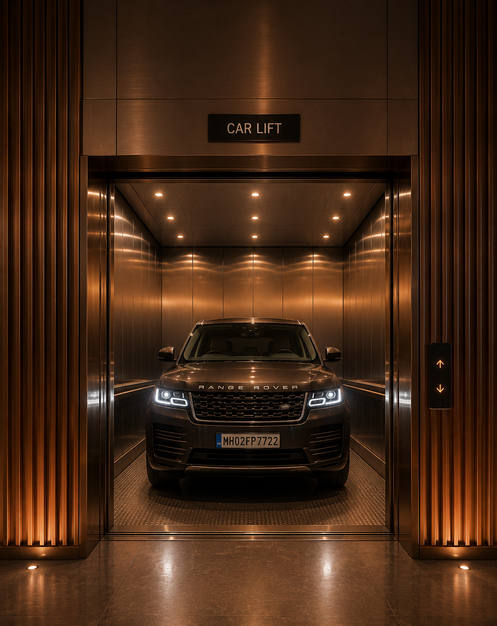 Automobile Elevator- Sharp