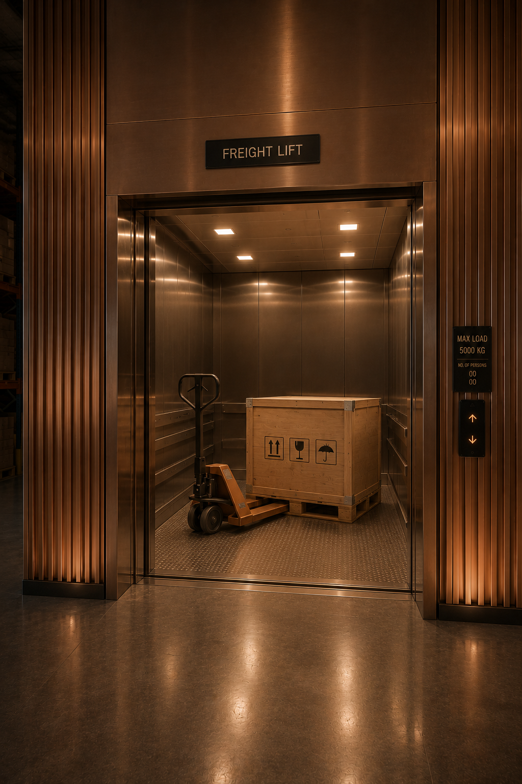 Freight Elevator- Sharp